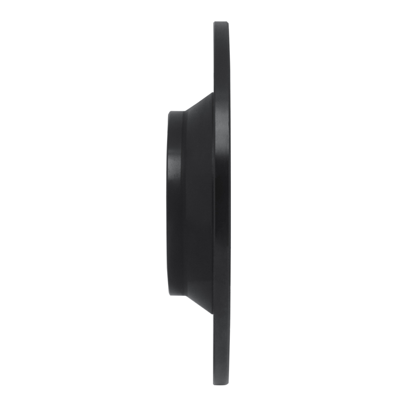 Audi TT Quattro Brake Rotor (1) - Rear Left - R1 Concepts - Drilled & Slotted - Black - `16-`25